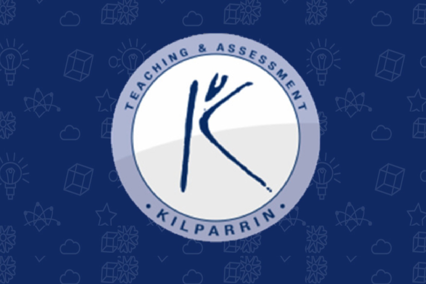 Kilparrin Logo navy background